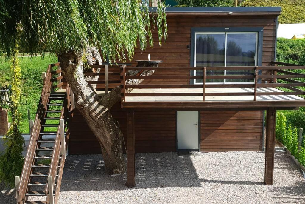 Au Saule En Seine Apartment Saint-Wandrille-Rancon Exterior photo